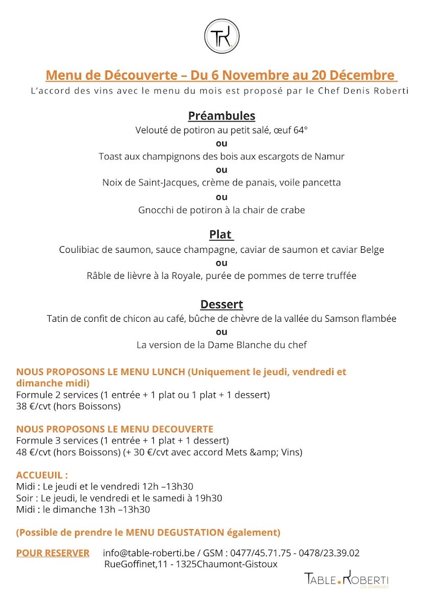 Menu Table Roberti-1